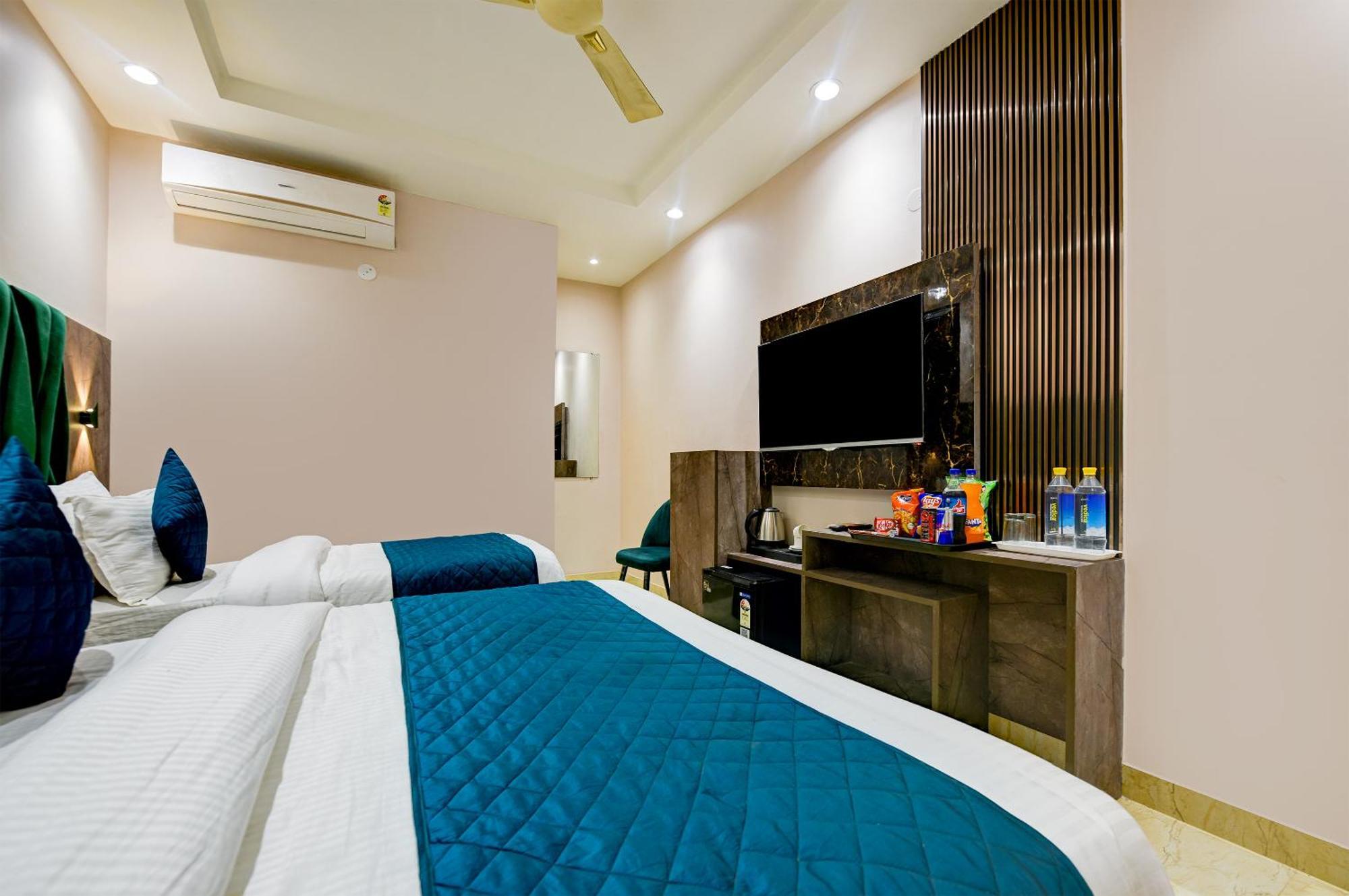The Pearl Plaza Hotel In City Centre - Near New Delhi Railway Station Bagian luar foto