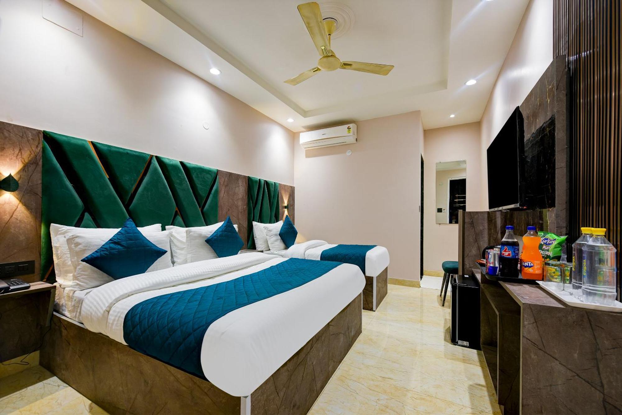 The Pearl Plaza Hotel In City Centre - Near New Delhi Railway Station Bagian luar foto